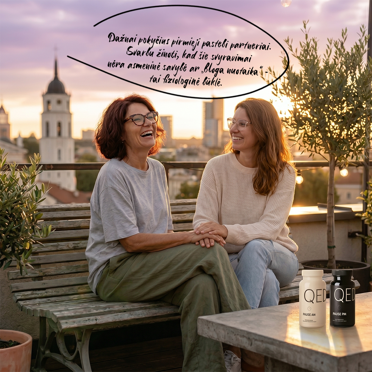 Menopauzės biologija: kaip išlaikyti vidinį balansą ir gyvenimo kokybę?