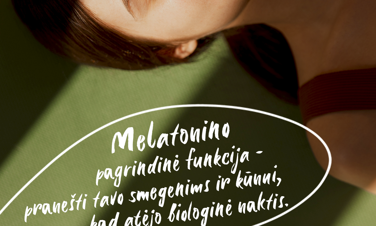 Gilaus poilsio biochemija: kodėl vien melatonino dažnai neužtenka?